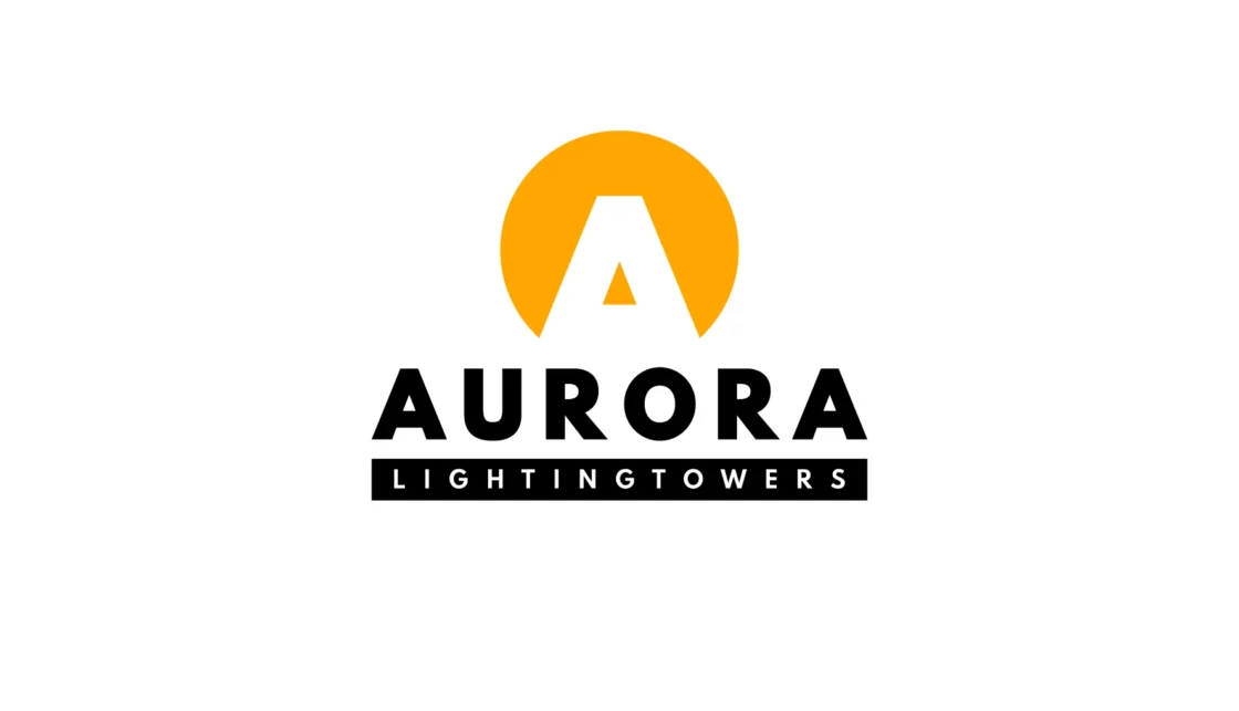 aurora lighting towers – motion graphic